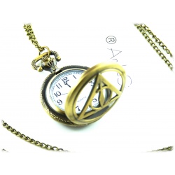 Deathly Hallows Clock with 78cm necklace